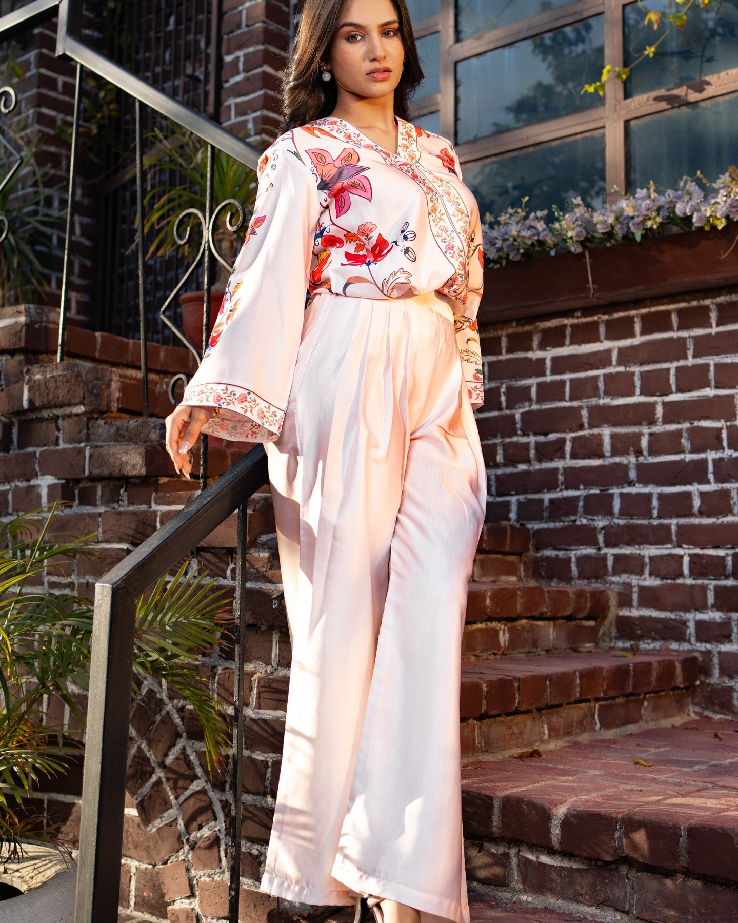 Lightweight cotton printed co-ord set perfect for everyday relaxed fashion