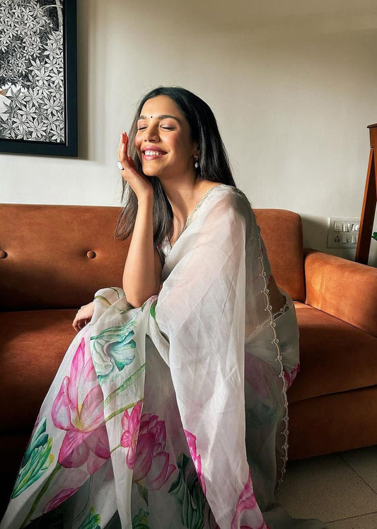 Elegant Designer Handwork Saree for women, perfect for special occasions