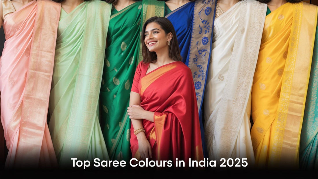 Top Trending Saree Colours in India for 2025