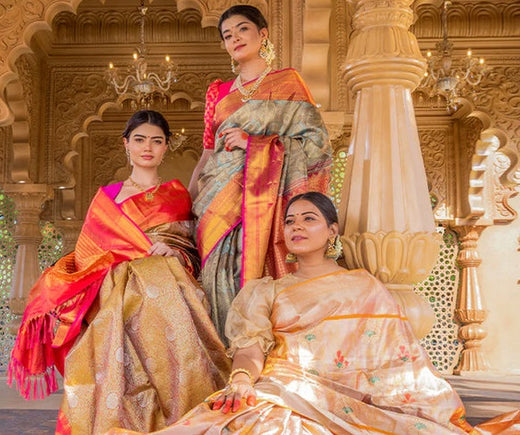 The Timeless Elegance of Sarees: Red Ruby Fashion’s Take on Modern Tradition