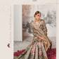 Grey-Coloured Silk Blend Banarasi Sarees