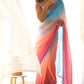 Stylish georgette saree inspired by Alia Bhatt, perfect for a trendy and elegant look at special events.