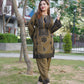 Chic olive green co-ord set perfect for casual outings.
