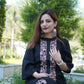 Classic party wear suit with dupatta.