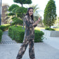 Modal Print Shirt and Palazzo Set