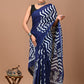 Printed Pure Cotton Mulmul Saree With Blouse