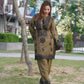 Stylish olive green co-ord set with a modern touch.