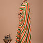 Lightweight pure cotton mulmul saree featuring exquisite prints, complete with a coordinated blouse piece.