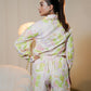 Radiant vibe mustard coord ensemble ideal for brunches or weekend wear
