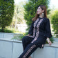 Trendy traditional suit with soft dupatta.