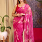 Classic Organza Silk Traditional Saree by Red Ruby